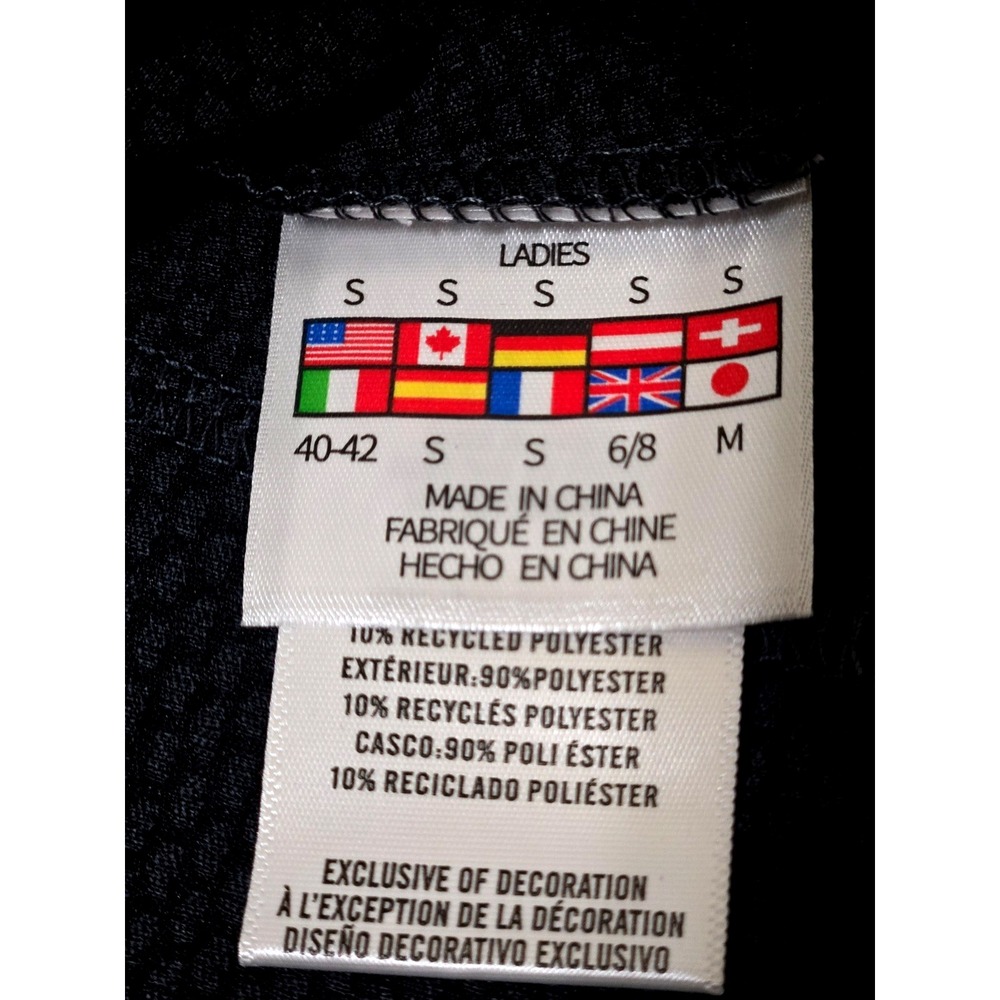 Spyder Mission Half-Zip Sweatshirt Women's S Black Jasper NWT - Picture 12 of 14